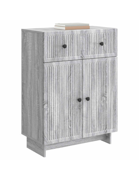 Credenza Grigio Sonoma 66 x 34,5 x 90 cm Legno ingegnerizzato