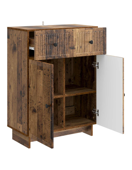 Credenza Legno antico 66 x 34,5 x 90 cm Legno ingegnerizzato