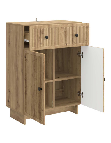 Credenza con cassetto Rovere Artigianale 66 x 34,5 x 90 cm