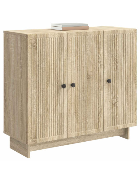 Credenza Rovere Sonoma 89 x 34,5 x 80 cm Legno ingegnerizzato