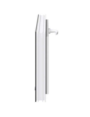 Finestra per Soffitta RISOR 80 x 40 cm PVC e Vetro Antracite