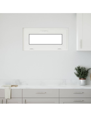 Finestra per Soffitta RISOR 80 x 40 cm PVC e Vetro Antracite