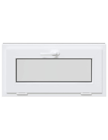 Finestra per Soffitta RISOR 80 x 40 cm PVC e Vetro Antracite