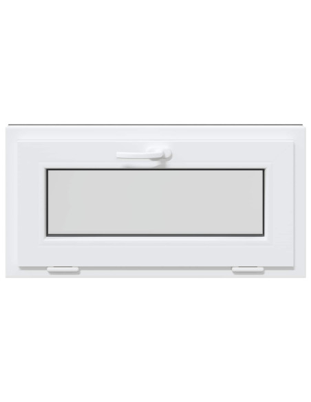 Finestra per Soffitta RISOR 80 x 40 cm PVC e Vetro Antracite