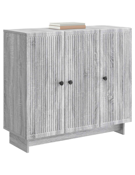 Credenza Grigio Sonoma 89 x 34,5 x 80 cm Legno ingegnerizzato