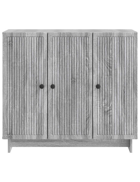 Credenza Grigio Sonoma 89 x 34,5 x 80 cm Legno ingegnerizzato