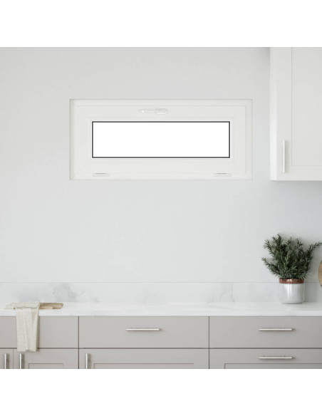 Finestra per Soffitta RISOR 90 x 40 cm PVC e Vetro Antracite