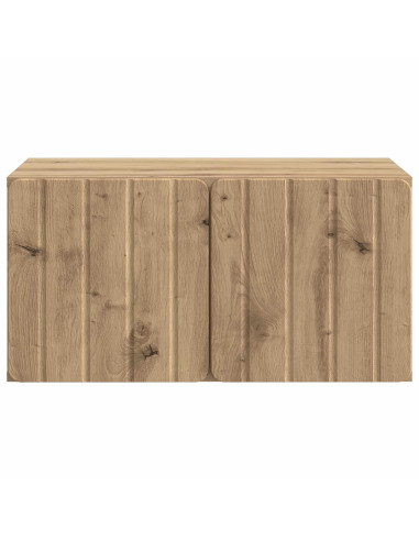 Mobile Porta TV da Muro Rovere Artigianale 59,5 x 41 x 30 cm