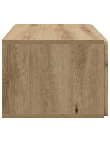 Mobile Porta TV da Muro Rovere Artigianale 59,5 x 41 x 30 cm