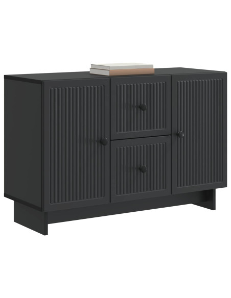 Credenza Nero 89 x 34,5 x 60 cm Legno ingegnerizzato
