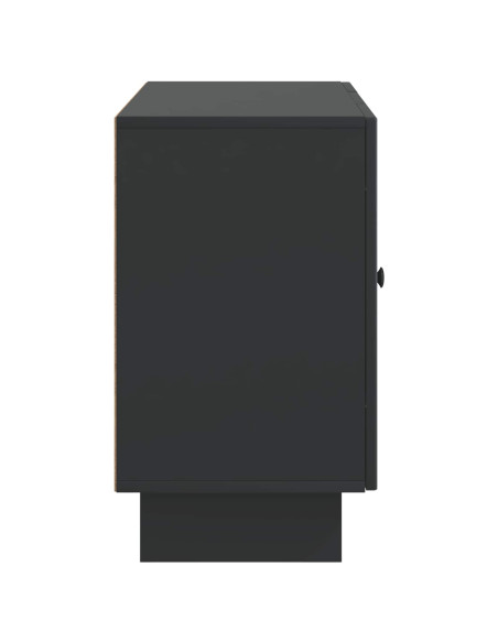 Credenza Nero 89 x 34,5 x 60 cm Legno ingegnerizzato