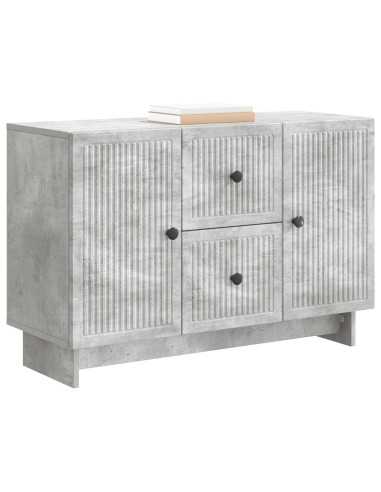 Credenza Grigio Cemento 89 x 34,5 x 60 cm Legno ingegnerizzato
