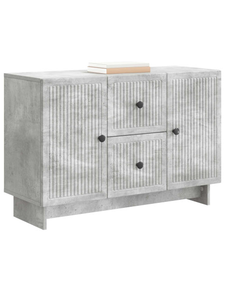 Credenza Grigio Cemento 89 x 34,5 x 60 cm Legno ingegnerizzato