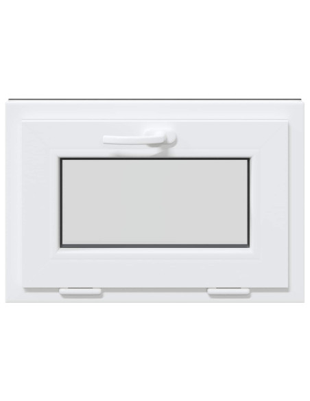 Finestra per Soffitta RISOR 60 x 40 cm PVC e Vetro Antracite