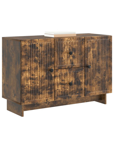 Credenza Rovere Fumo 89 x 34,5 x 60 cm Legno ingegnerizzato