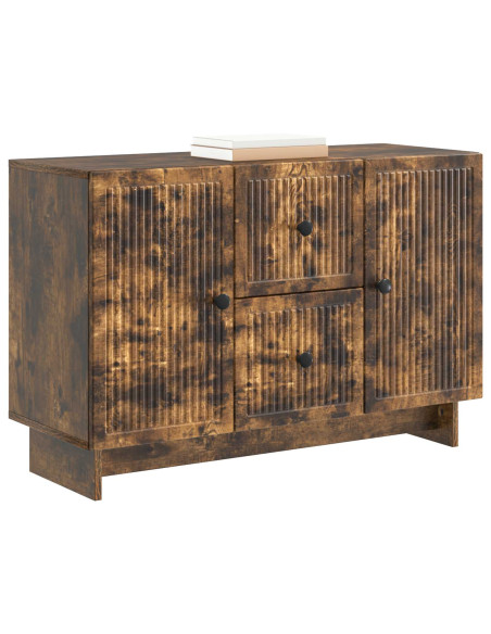 Credenza Rovere Fumo 89 x 34,5 x 60 cm Legno ingegnerizzato