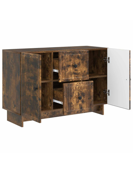 Credenza Rovere Fumo 89 x 34,5 x 60 cm Legno ingegnerizzato