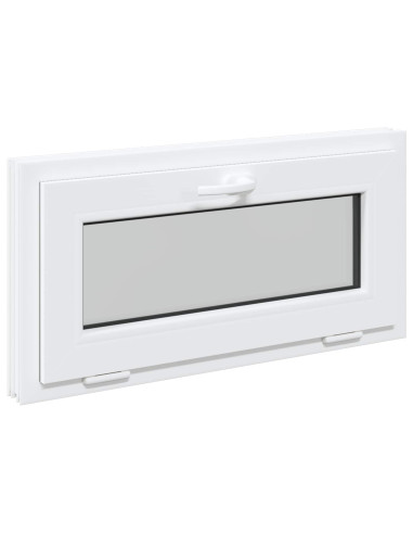 Finestra per Soffitta RISOR 80 x 40 cm PVC e Vetro Bianco