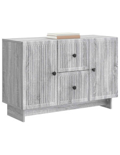 Credenza Grigio Sonoma 89 x 34,5 x 60 cm Legno ingegnerizzato 2