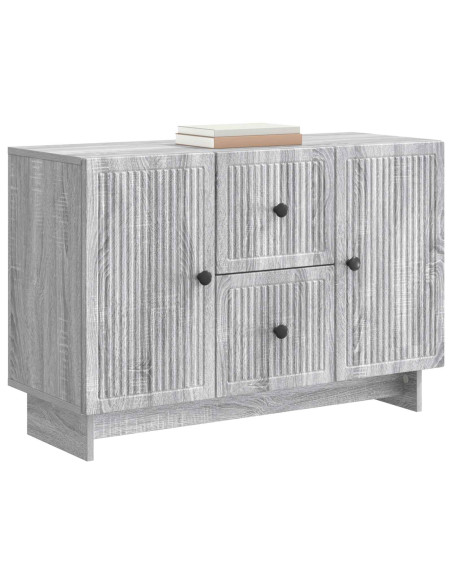 Credenza Grigio Sonoma 89 x 34,5 x 60 cm Legno ingegnerizzato