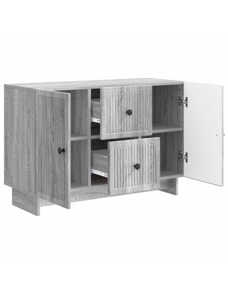 Credenza Grigio Sonoma 89 x 34,5 x 60 cm Legno ingegnerizzato