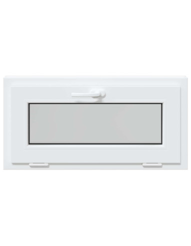 Finestra per Soffitta RISOR 80 x 40 cm PVC e Vetro Bianco