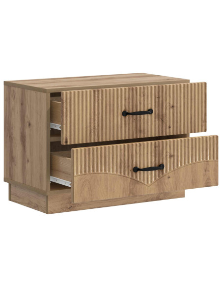Armadio da Notte Rovere Artigianale 62 x 34,5 x 44,5 cm