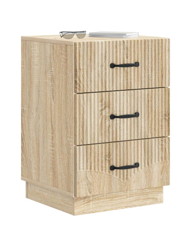 Armadio da Notte con cassetto Rovere Sonoma 43 x 41 x 63,5 cm
