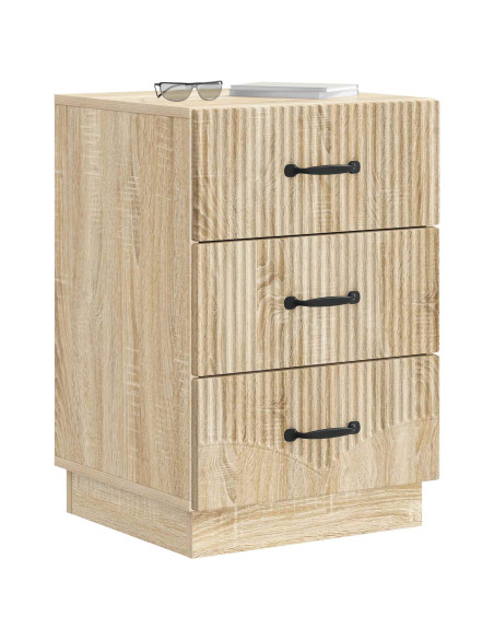 Armadio da Notte con cassetto Rovere Sonoma 43 x 41 x 63,5 cm