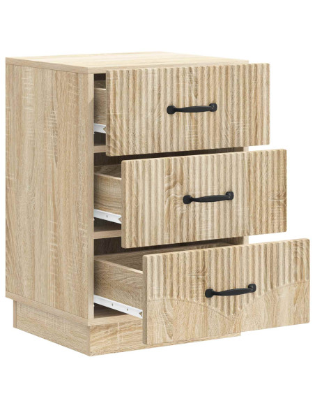 Armadio da Notte con cassetto Rovere Sonoma 43 x 41 x 63,5 cm