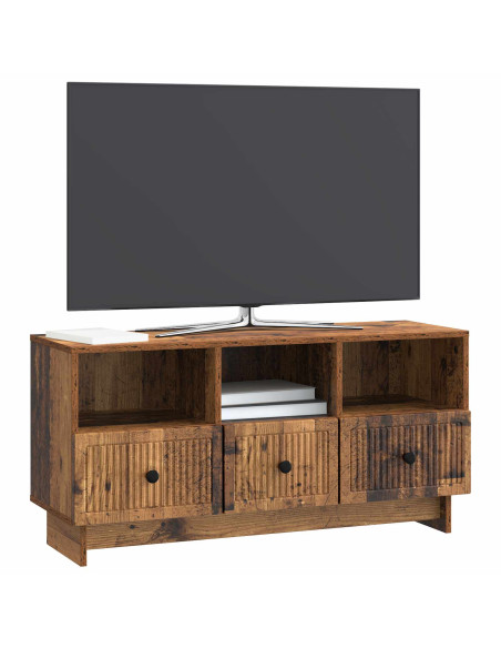 Mobile TV Legno antico 102 x 34,5 x 50 cm Legno ingegnerizzato