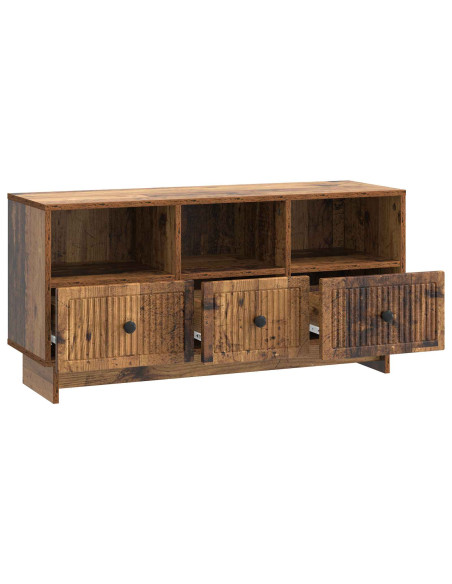 Mobile TV Legno antico 102 x 34,5 x 50 cm Legno ingegnerizzato