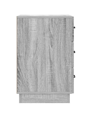 Armadio da Notte con cassetto Grigio Sonoma 43 x 41 x 63,5 cm