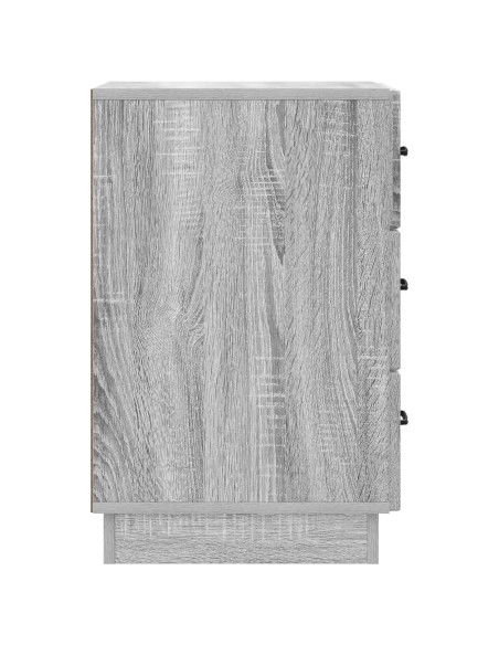 Armadio da Notte con cassetto Grigio Sonoma 43 x 41 x 63,5 cm