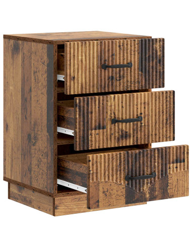 Armadio da Notte con cassetto Legno antico 43 x 41 x 63,5 cm