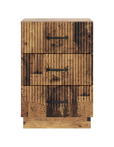 Armadio da Notte con cassetto Legno antico 43 x 41 x 63,5 cm