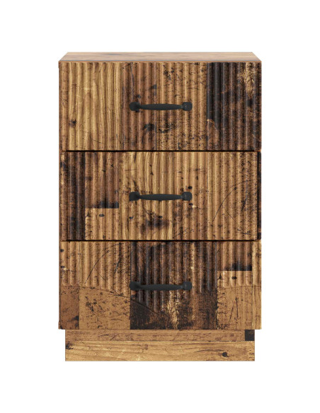 Armadio da Notte con cassetto Legno antico 43 x 41 x 63,5 cm