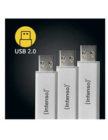 CHIAVETTA 32GB SILVER USB 2.0 3PZ.