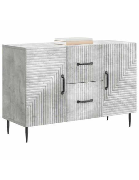 Credenza Grigio Cemento 89 x 34,5 x 60 cm Legno ingegnerizzato