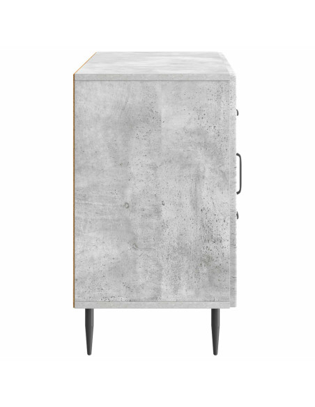 Credenza Grigio Cemento 89 x 34,5 x 60 cm Legno ingegnerizzato
