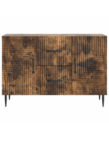 Credenza Rovere Fumo 89 x 34,5 x 60 cm Legno ingegnerizzato