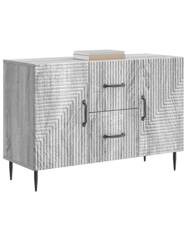 Credenza Grigio Sonoma 89 x 34,5 x 60 cm Legno ingegnerizzato