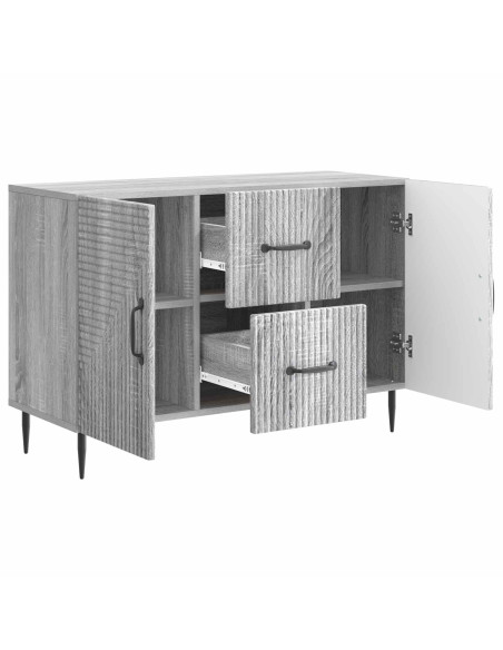 Credenza Grigio Sonoma 89 x 34,5 x 60 cm Legno ingegnerizzato
