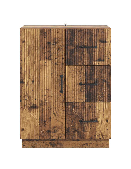 Credenza Legno antico 66 x 34,5 x 87 cm Legno ingegnerizzato