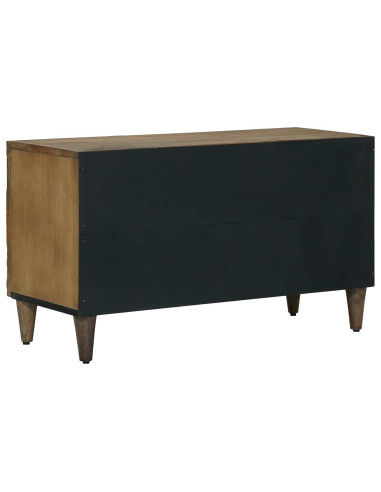 Mobile TV Marrone 80 x 31,5 x 46 cm Legno di mango massello