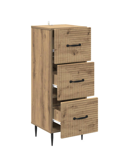 Mobile con Cassetti Rovere Artigianale 33 x 34,5 x 89,5 cm