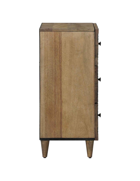 Credenza Marrone 40 x 33,5 x 75 cm Legno di mango massello