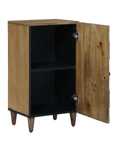 Credenza Marrone 40 x 33,5 x 75 cm Legno di mango massello 2