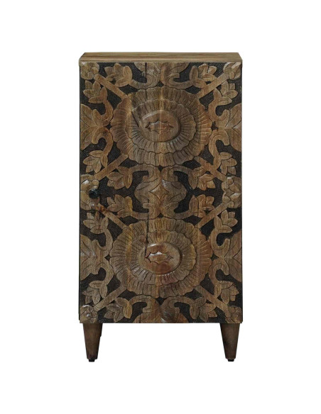 Credenza Marrone 40 x 33,5 x 75 cm Legno di mango massello
