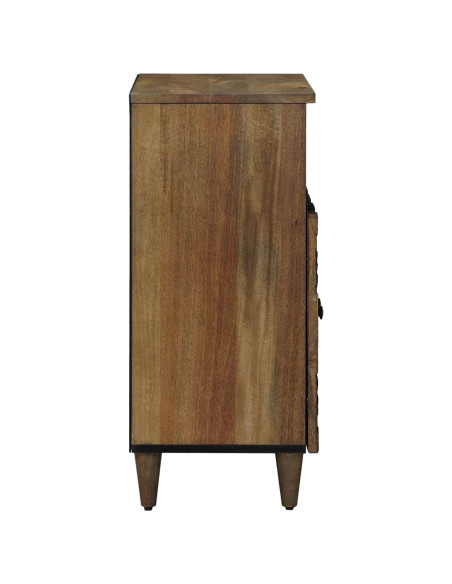 Credenza Marrone 60 x 33,5 x 75 cm Legno di mango massello
